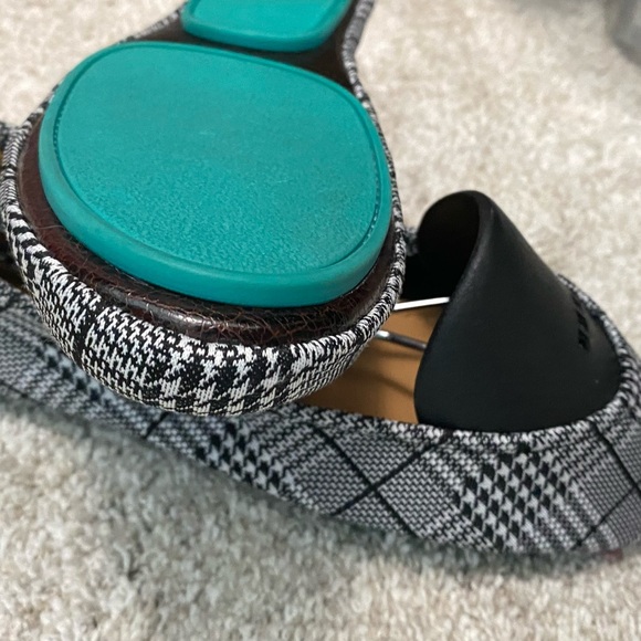 Tieks Seafield Check Limited Release Flats Comfortable Textile sz 10 price firm - Picture 10 of 10